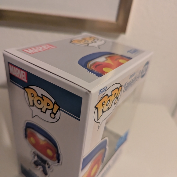 Funko Pop! Human Torch #1521 The Fantastic 4 First Steps Target Exclusive - Picture 6 of 9